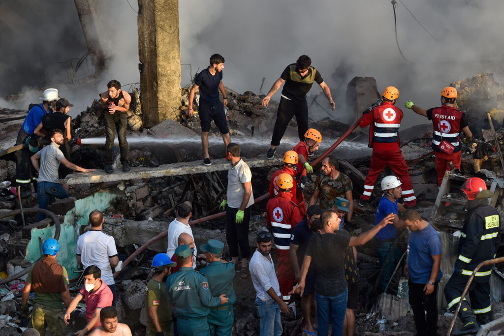 ARMENIA-YEREVAN-SHOPPING CENTER-BLAST