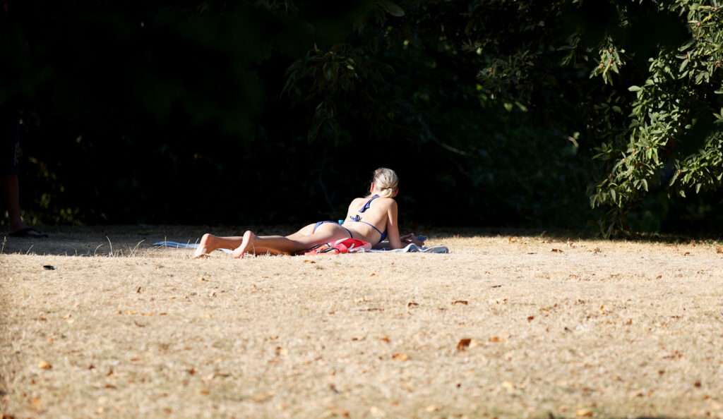 BRITAIN-LONDON-HEATWAVE-DRY WEATHER