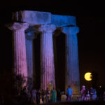 GREECE-CORINTH-FULL MOON