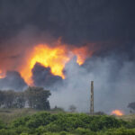 Cuba Oil Fire