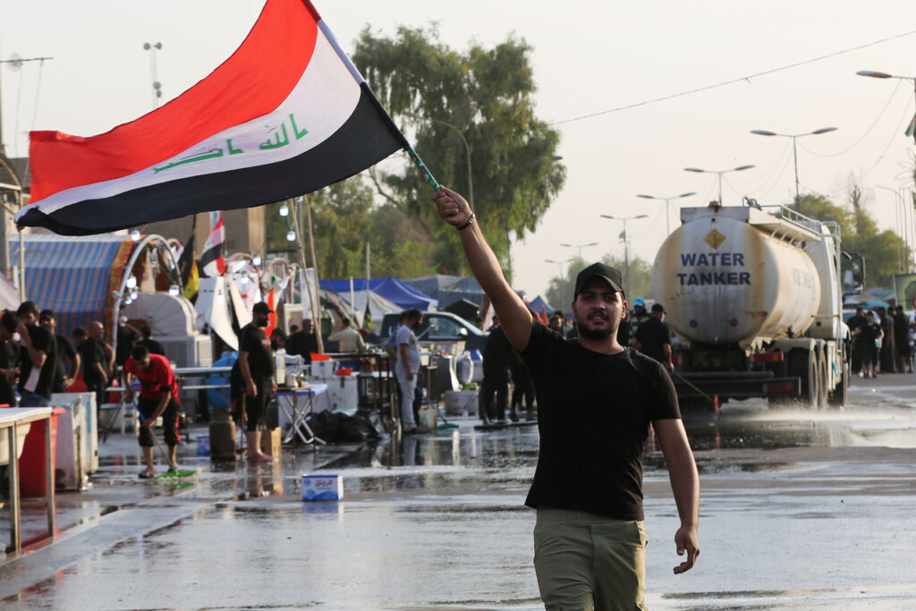 IRAQ-BAGHDAD-PROTEST