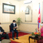 Finnish ambassador calls on President Bhandari 