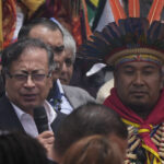 Colombia New President Espiritual Ceremony