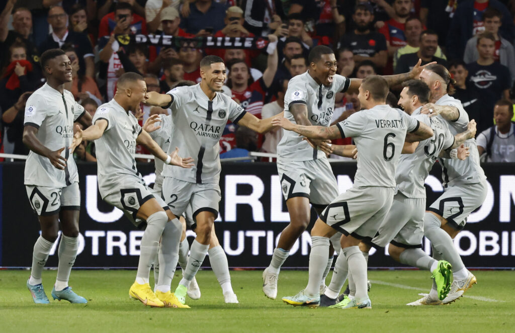 (SP)FRANCE-LILLE-FOOTBALL-LIGUE 1-LILLE VS PSG