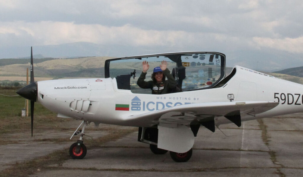 BULGARIA-SOFIA-PILOT-WORLD RECORD