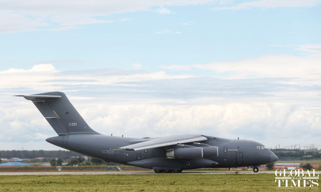 Y-20 aircraft can fly to anywhere at any time when needed: PLA Air Force spokesperson