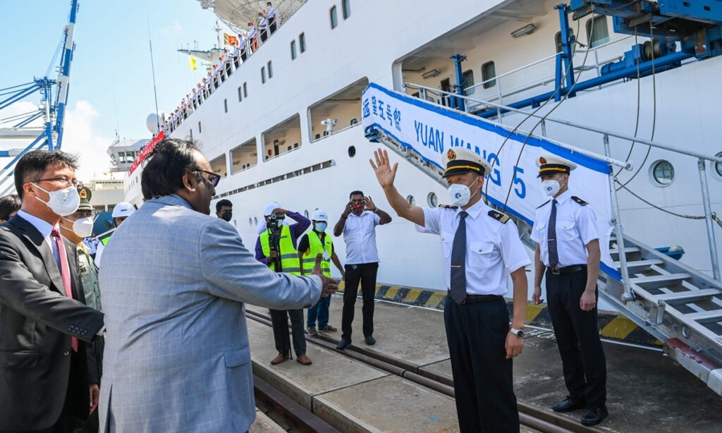 China’s research vessel Yuan Wang 5 docks at Sri Lankan port, dispels India’s alienation of ties