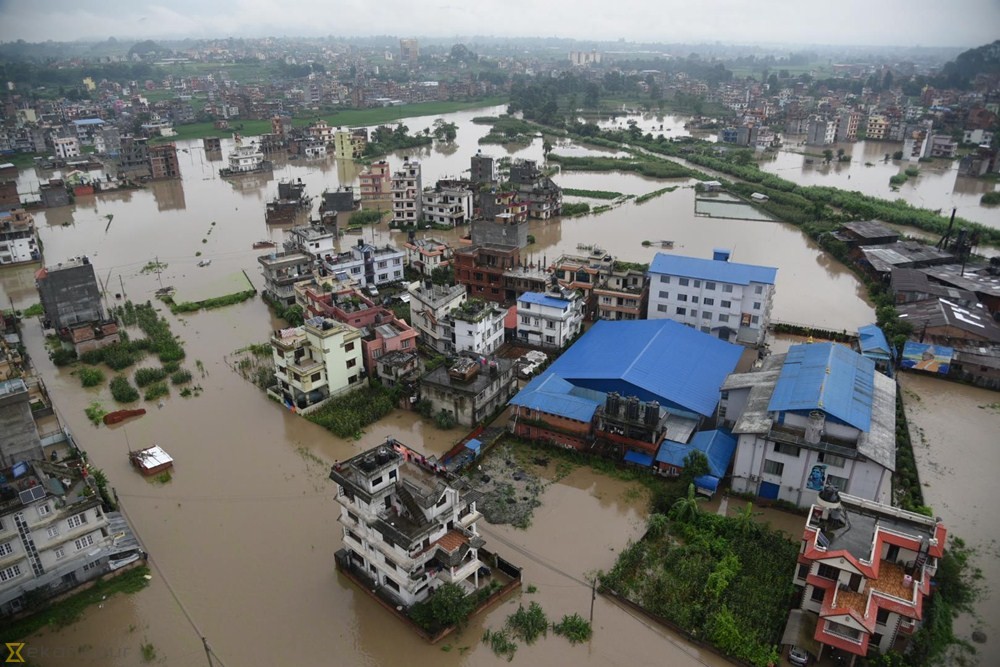 Over 800 houses in Bhaktapur flooded