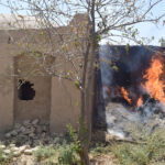 AFGHANISTAN-JAWZJAN-NATURAL FIRE-RESIDENTIAL HOUSES-DAMAGE