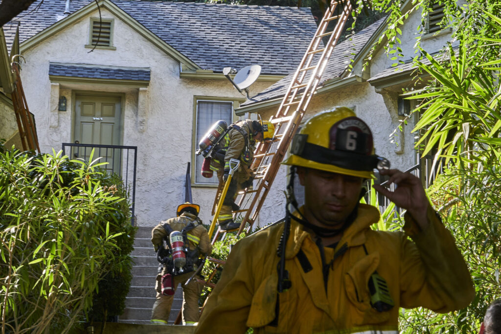 SoCal Weather Brush Fire