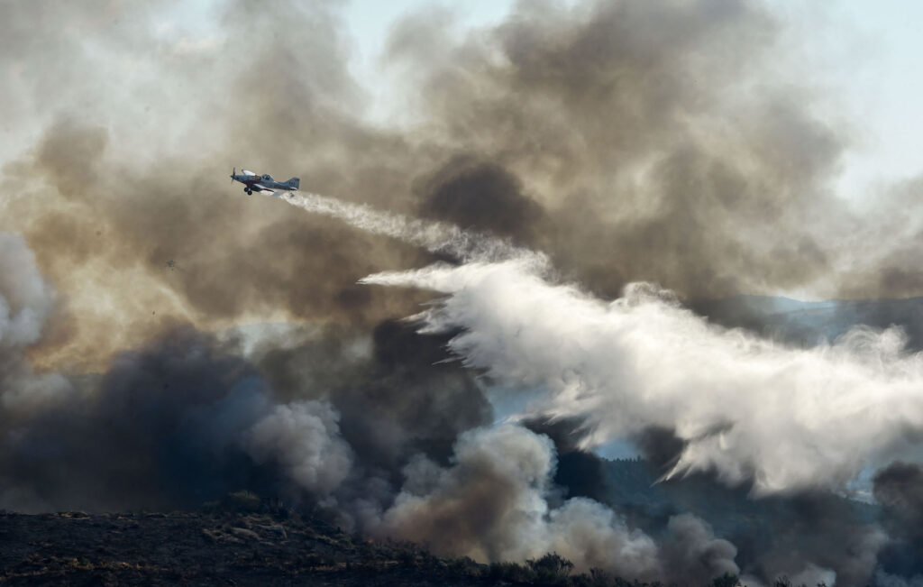 SPAIN-CLIMATE-WEATHER-WILDFIRE