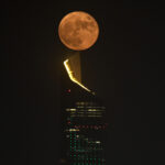 KUWAIT-KUWAIT CITY-FULL MOON