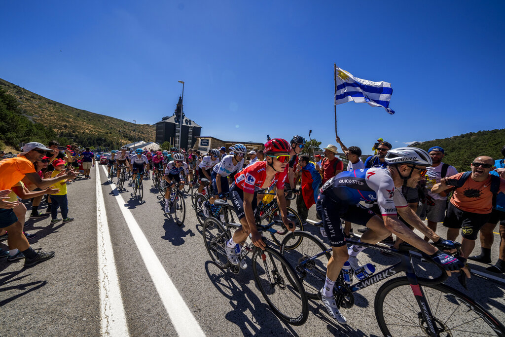 Spain Cycling La Vuelta