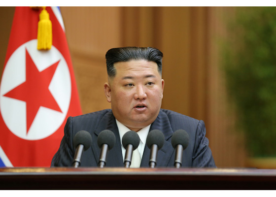 Respected Comrade Kim Jong Un Makes Policy Speech at Seventh Session of the 14th SPA of DPRK