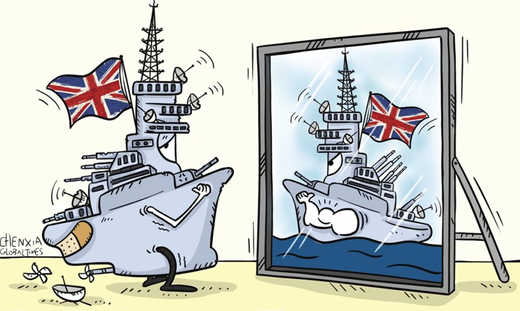 UK’s presence to be met with vigilance in Indo-Pacific if it seeks to create chaos