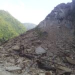 Landslide blocks mid-hill highway