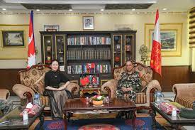 Chinese ambassador pays farewell call on CoAS Sharma