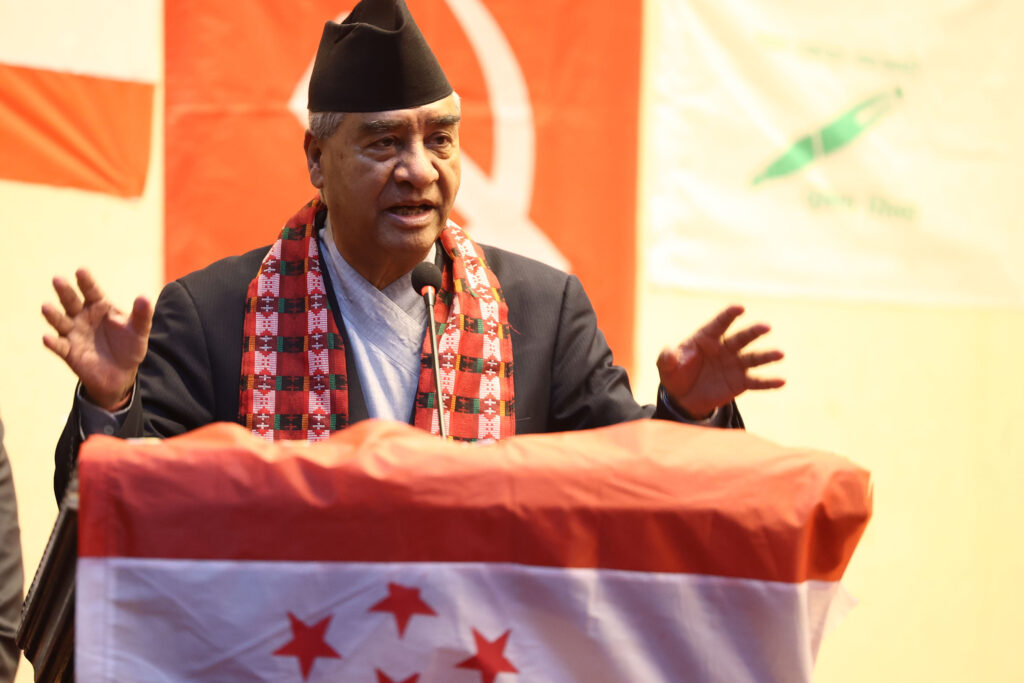 No alternative to republic: NC president Deuba