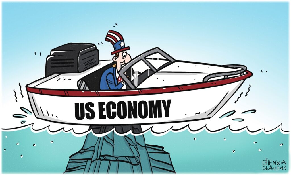 Recession forecast of US economy points to decline in its hegemony