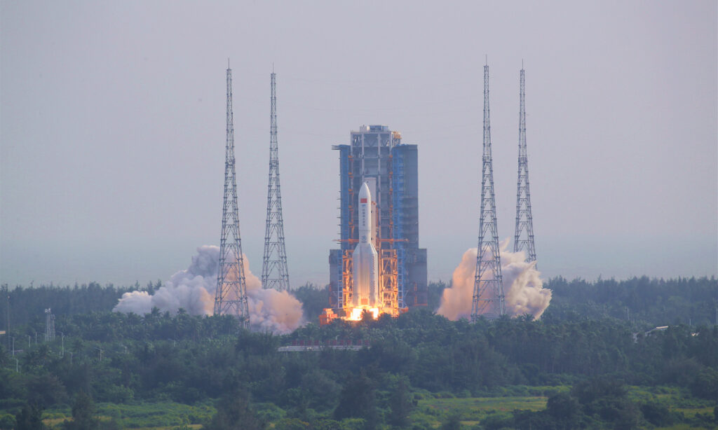 China successfully launches final part of its three-module space station, to complete T-shape structure assembly