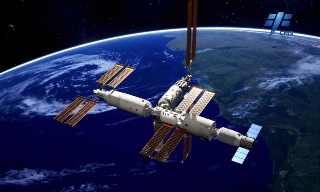 China Space Station’s third and final module Mengtian docks with orbiting combination