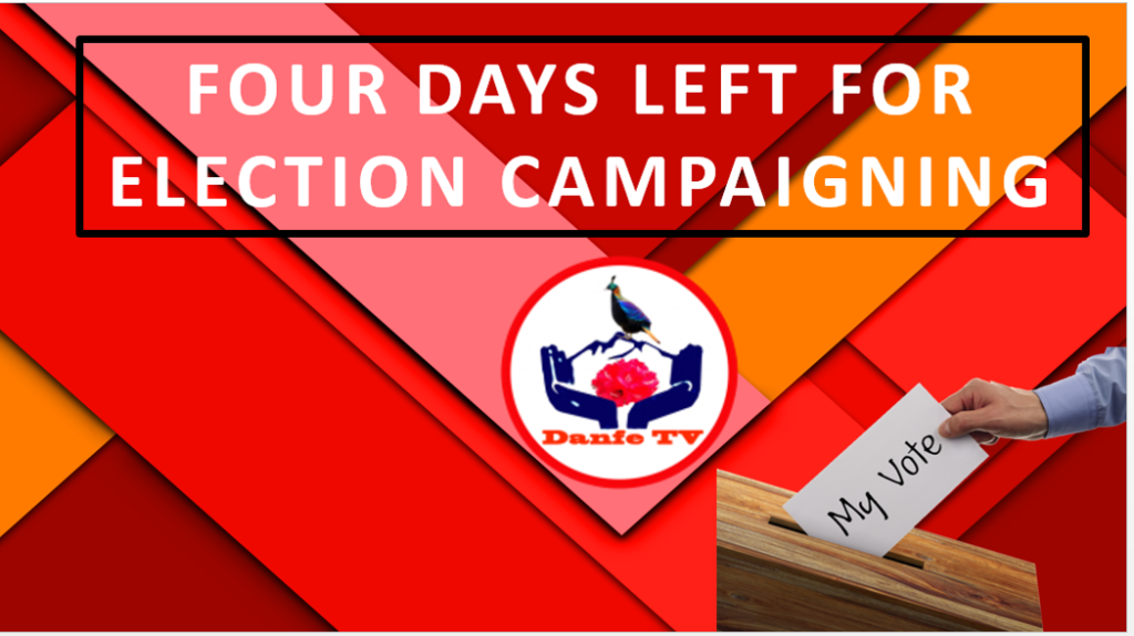 Four days left for election campaigning