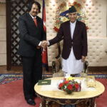 Janamat Party Chair Dr Raut holds meeting with PM Deuba