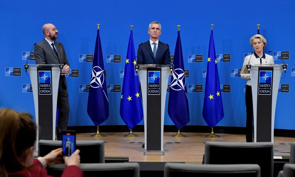 Politicians’ swelling egos spill over from NATO-EU joint declaration