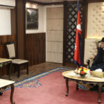 Prime Minister Dahal and Speaker Ghimire meet