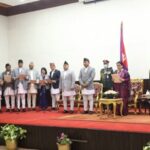 Newly appointed DPM, ministers sworn in