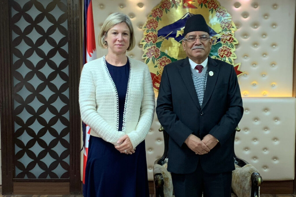 British Ambassador calls on PM Dahal