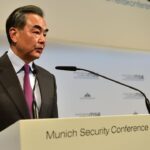 Wang Yi meets Macron ahead of security conference