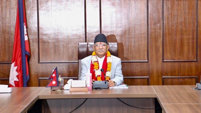 PM Dahal calls for fighting back attempts to exploit workers