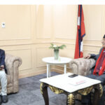 PM Dahal and CPN (UML) Chair Oli meet 