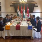 Indian Foreign Secretary arrives, participates in meeting