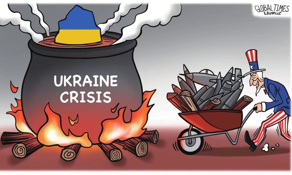 US rejecting calls for Ukraine ceasefire shows ulterior motive of fueling the fire of conflict