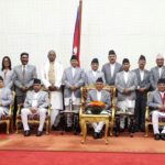 Portfolios of newly appointed ministers