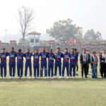 PM reaches TU Cricket ground for pepping up Nepali team