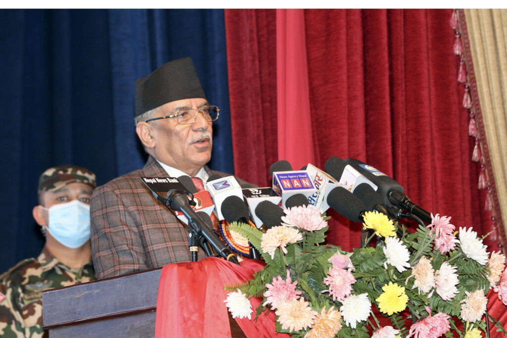 Economic improvement is government’s priority: PM Dahal 