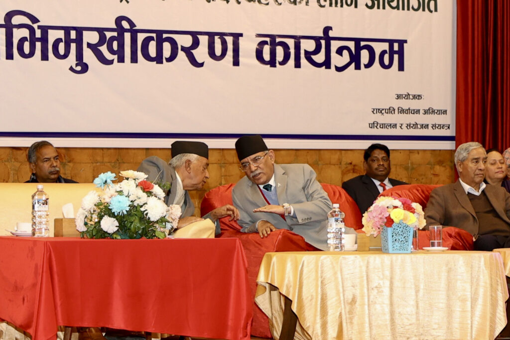 Poudel’s candidacy for national unity: PM Dahal  