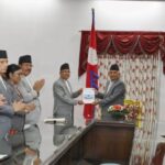 EC presents report on Vice President’s election to President Paudel 