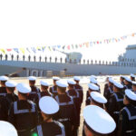 All current Type 055 large destroyers enter active PLA Navy service with commissioning of 8th hull Xianyang