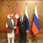 NA Chair Timilsina, Russian Parliament Chair meet 