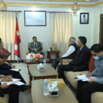 DPM Shrestha and Indian Envoy discuss PM Dahal’s visit to India