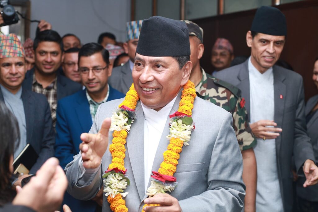 Nepal Police should be capable to stop illegal activities: DPM Shrestha