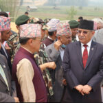 PM Dahal inspects Kathmandu-Tarai fast track