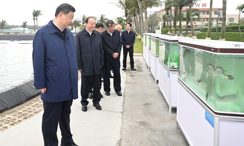 Xi inspects south China’s Guangdong Province