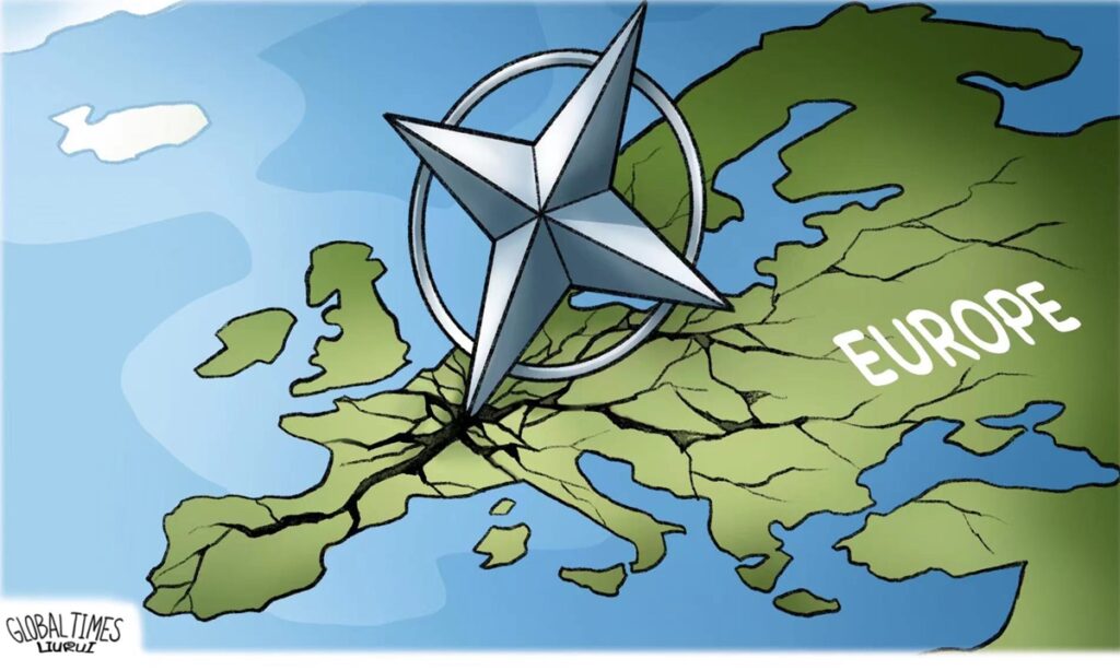 NATO is creating another battlefield on European continent