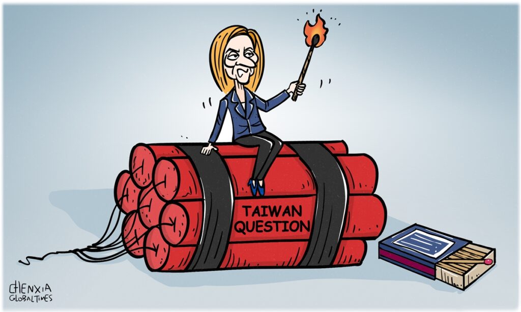 As Liz Truss visits Taiwan island, London has had a ‘bad teammate’