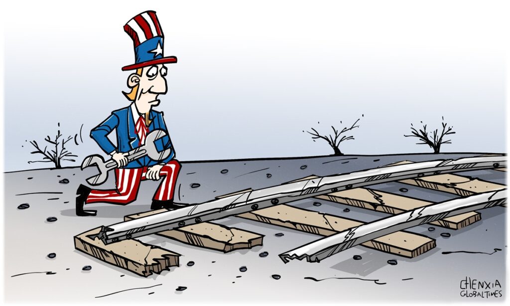 US railway plan a mere copycat, hard to win favor from Middle East